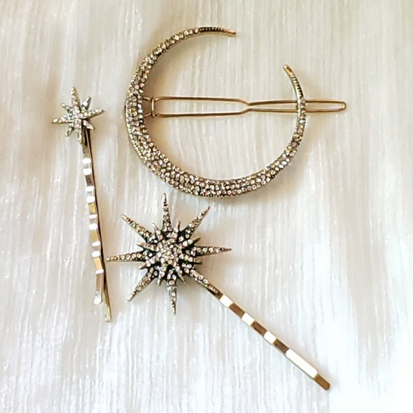 Anthropologie Stellar Hair Set - Picture 2 of 4